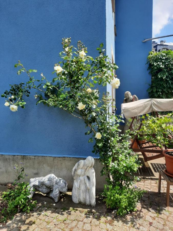 Apartamento Kunstoase Am Blauen Haus Dresde Exterior foto